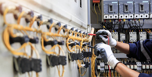 Professional Electrical Panel Upgrade technician working in Lander County County, NV